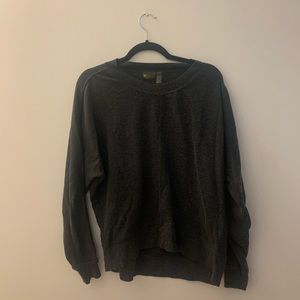 Zella crew neck sweatshirt in grey